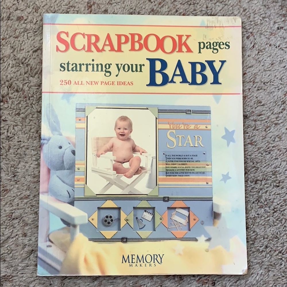 Scrapbook pages starring your baby memory maker